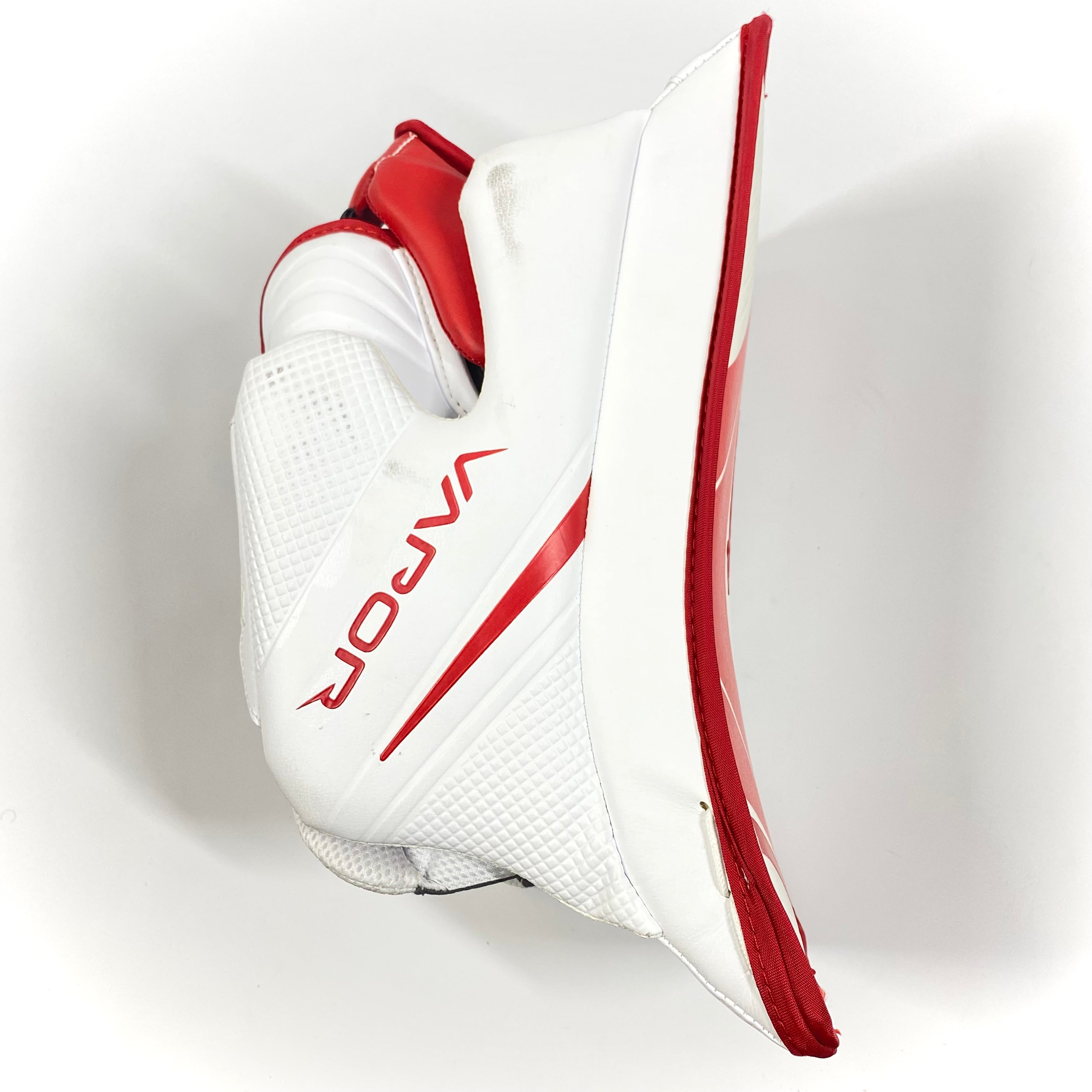 Bauer Vapor 1X - Nouveau bloqueur de gardien Pro Stock (blanc/rouge)